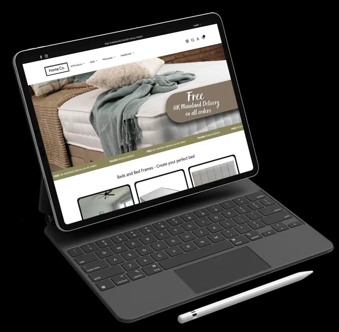 Home Co laptop preview