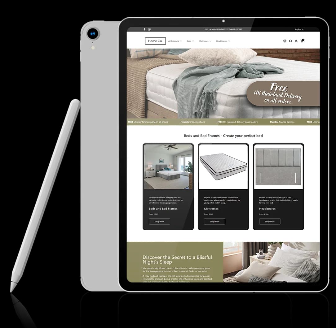 Home Co tablet preview