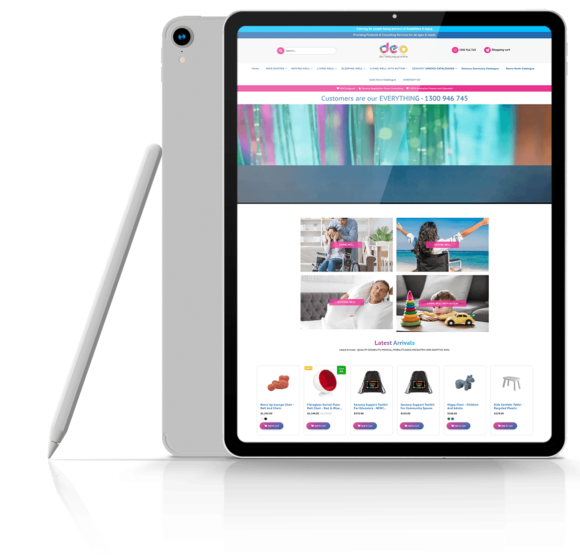 DisAbility tablet preview