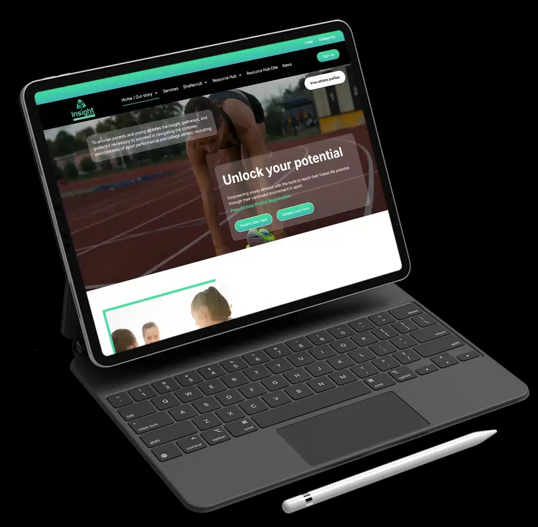 INSIGHT-ATHLETICS laptop preview