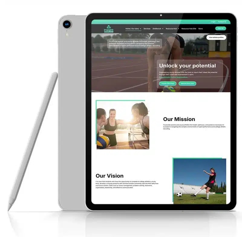 INSIGHT-ATHLETICS tablet preview