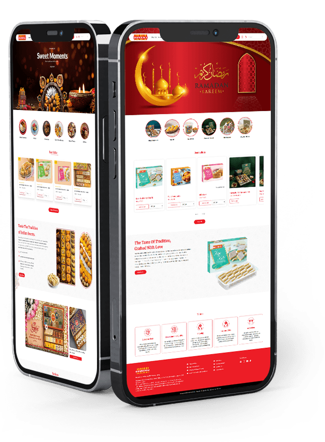 Bikanerwala mobile preview