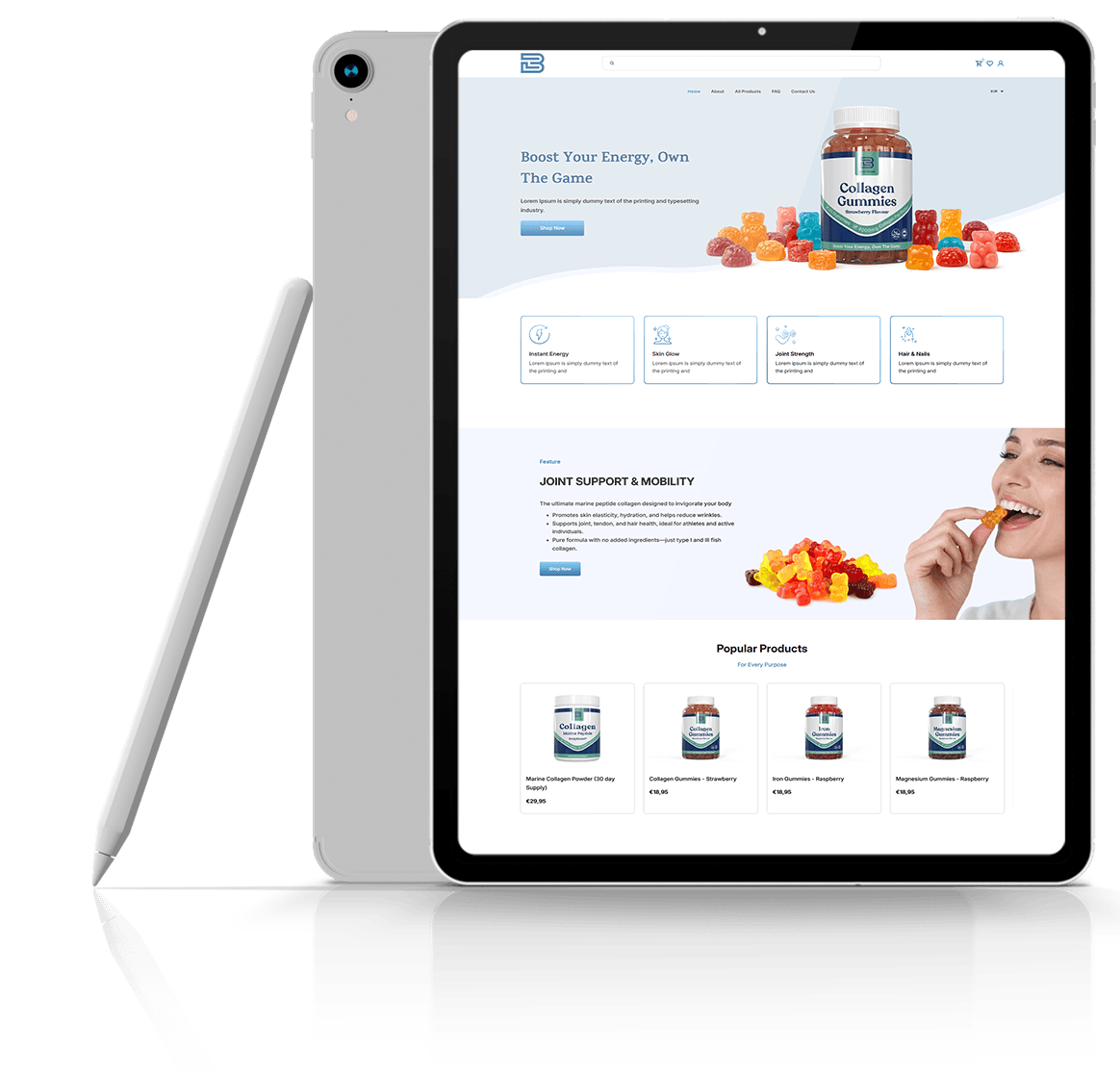 Body Boost tablet preview