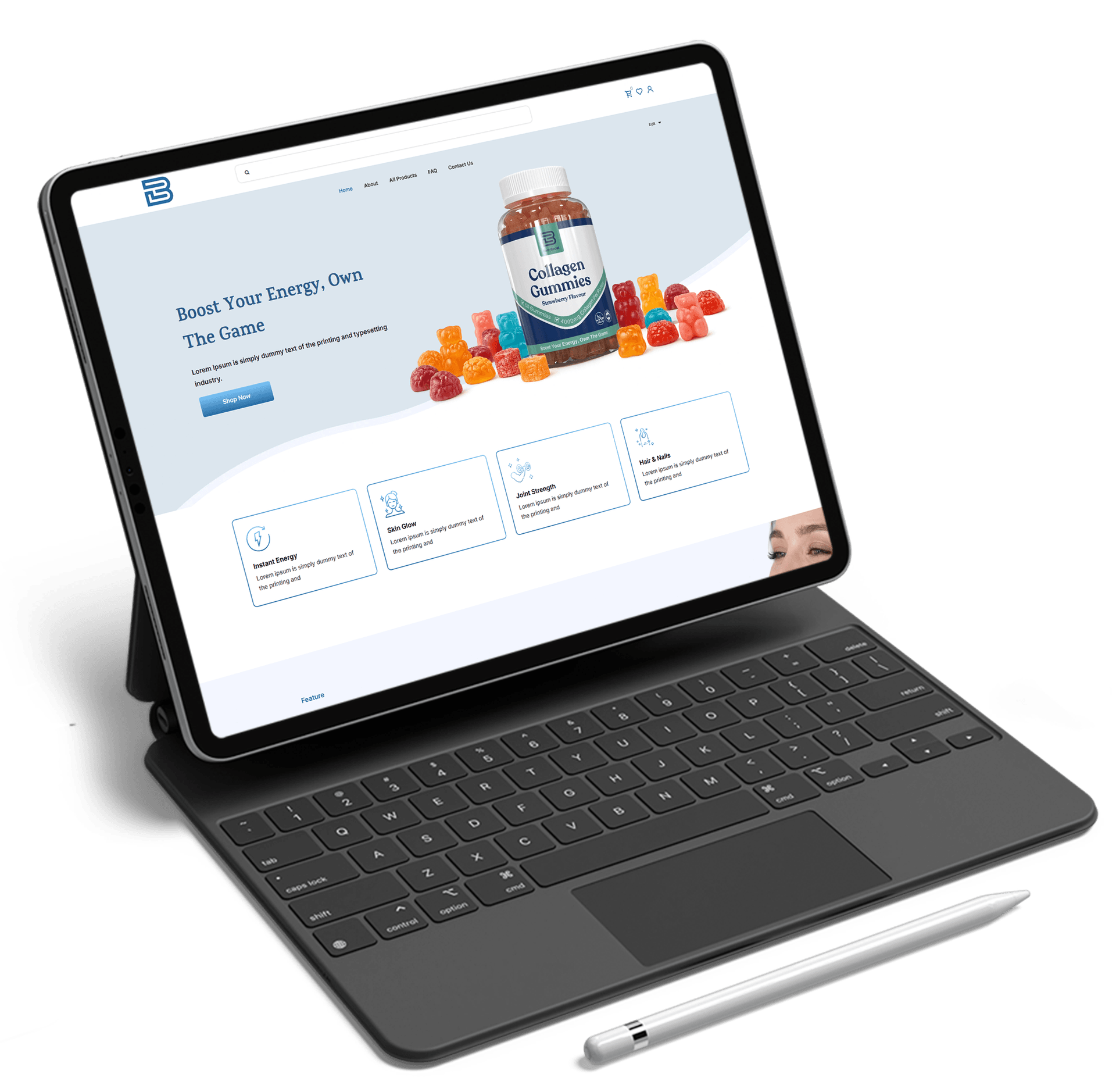 Body Boost laptop preview