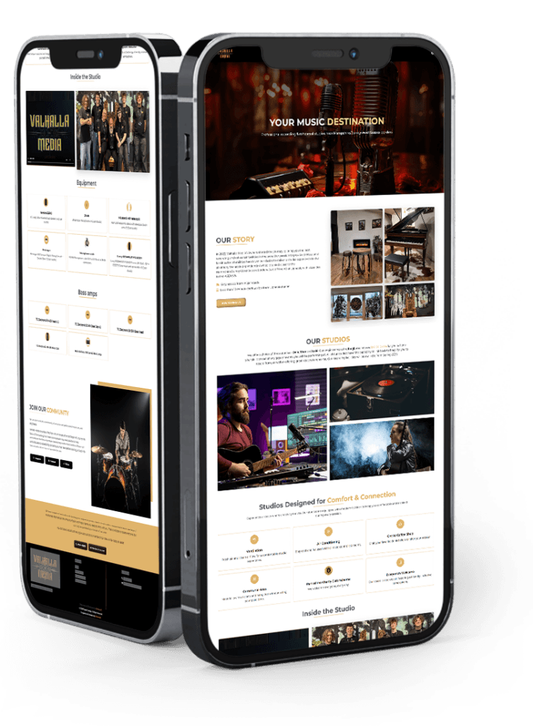 Valhalla Media mobile preview