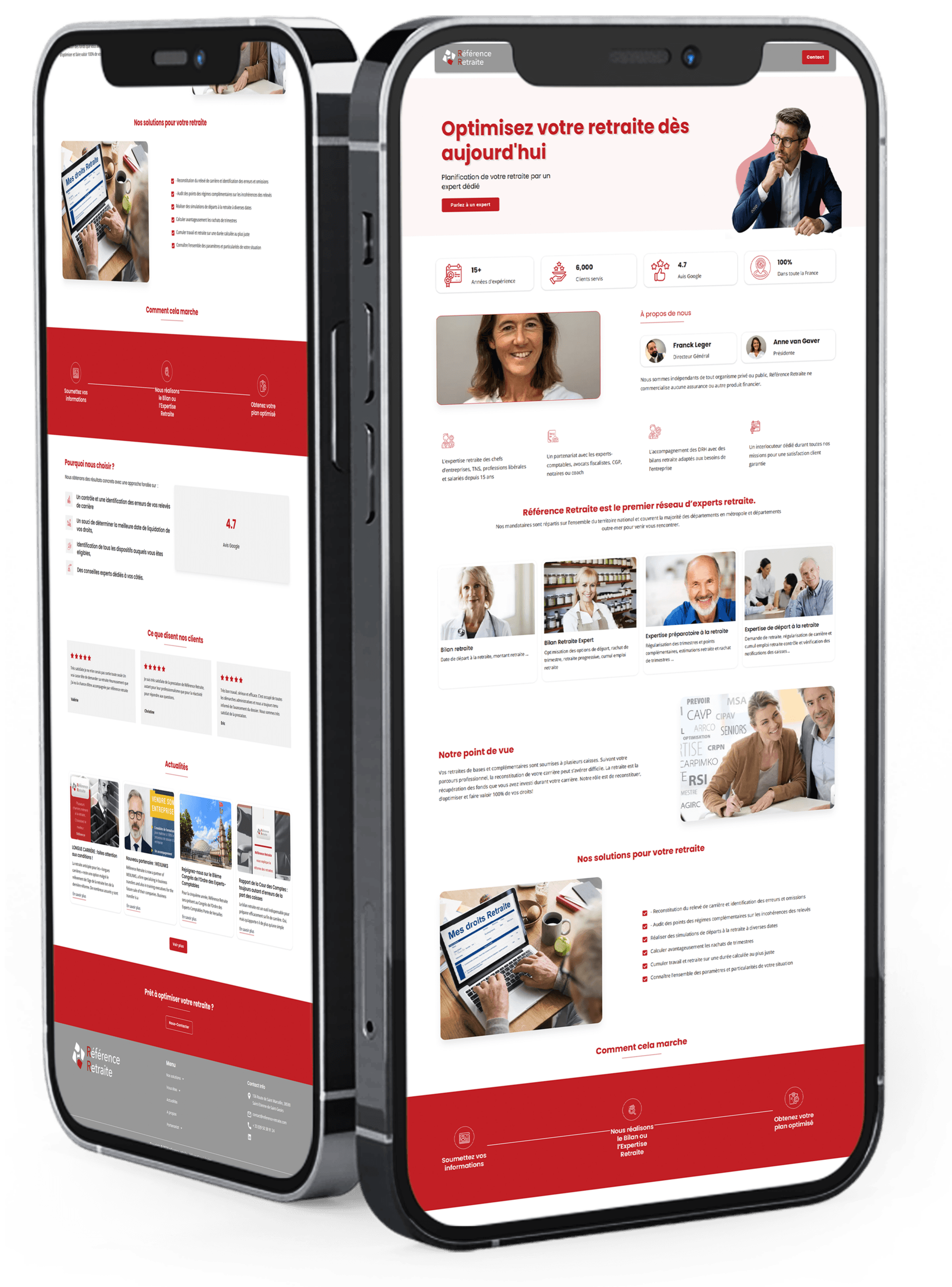 Reference Retraite mobile preview