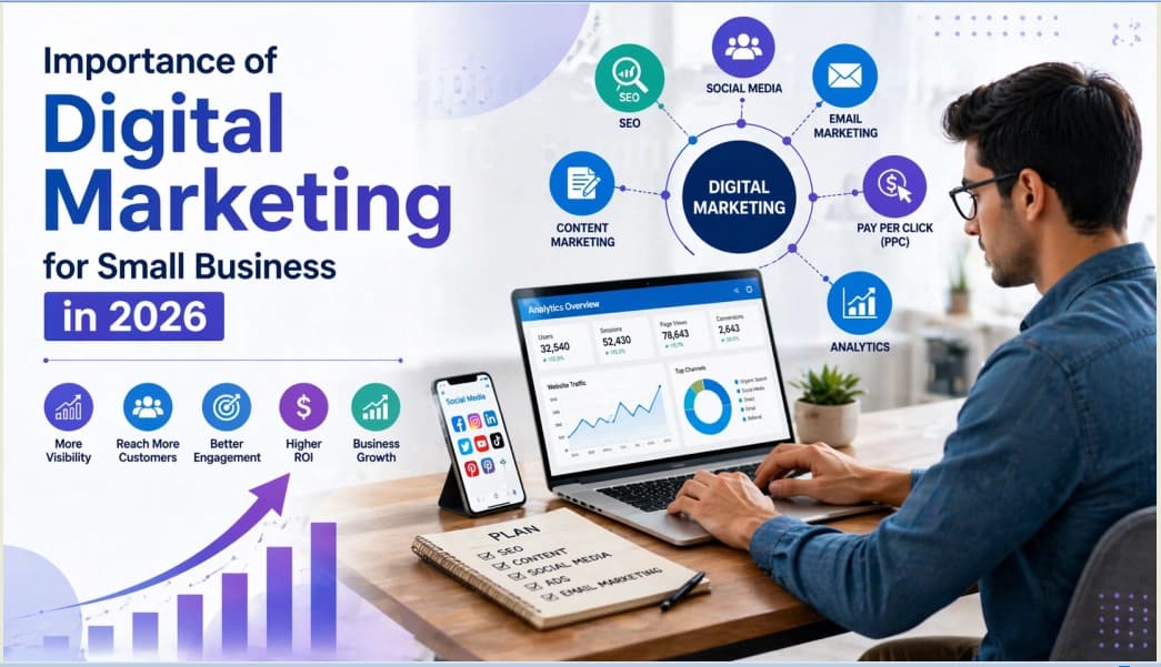 Importance Of Digital Marketing for Small Businesses in 2026