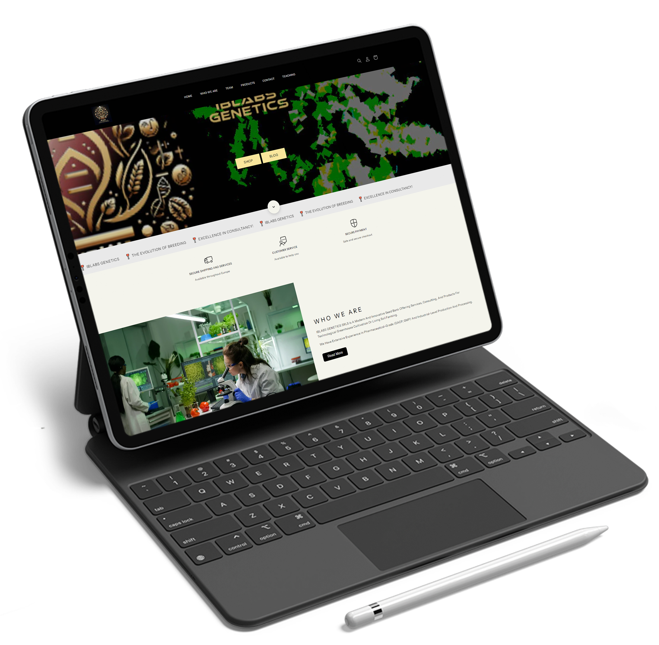 iblabsgenetics-laptop